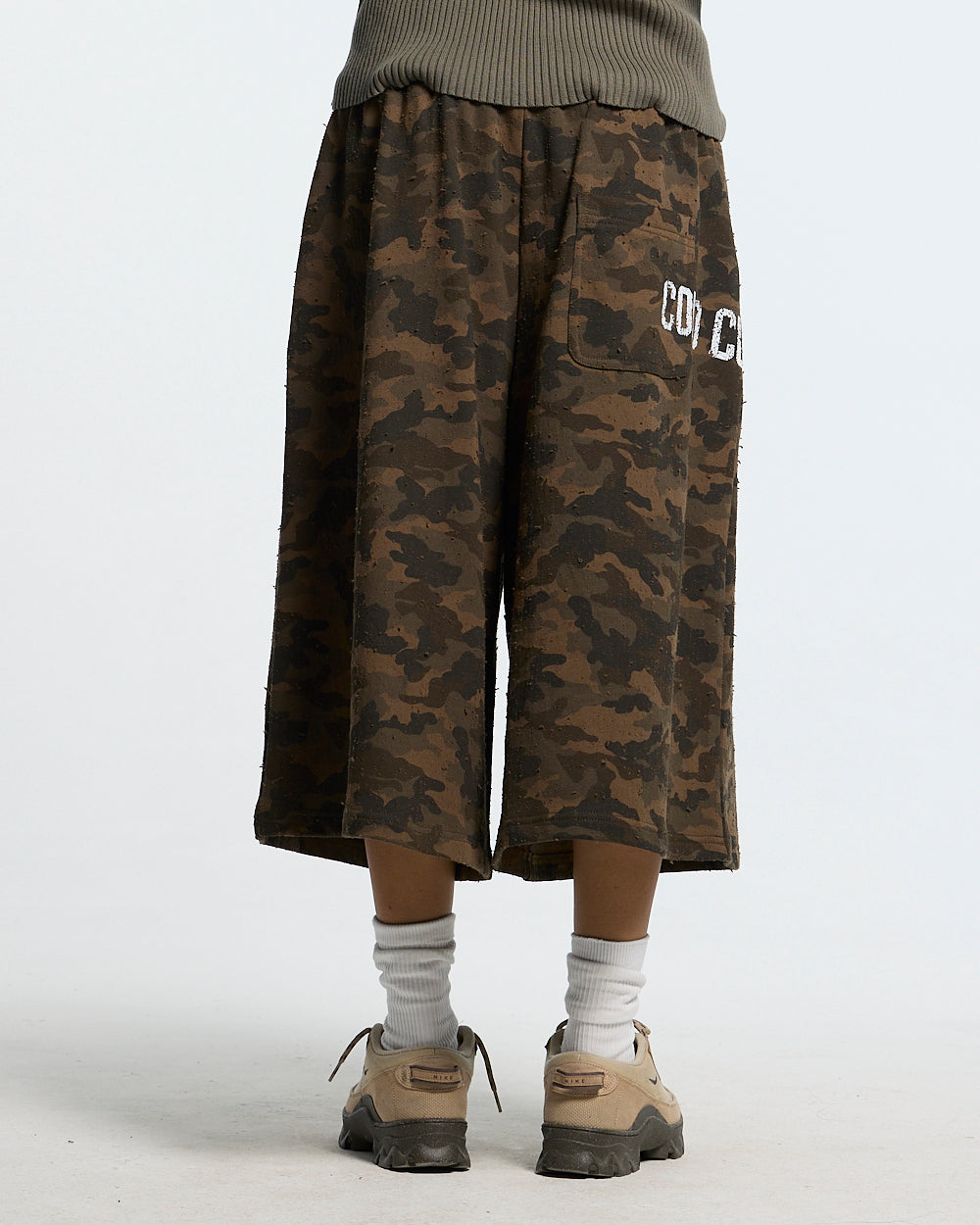 FRONT LINE JORTS GREEN