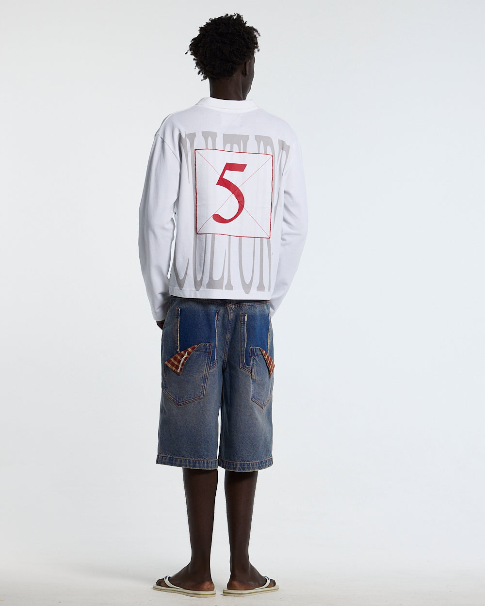 PAUSE LONGSLEEVE POLO WHITE