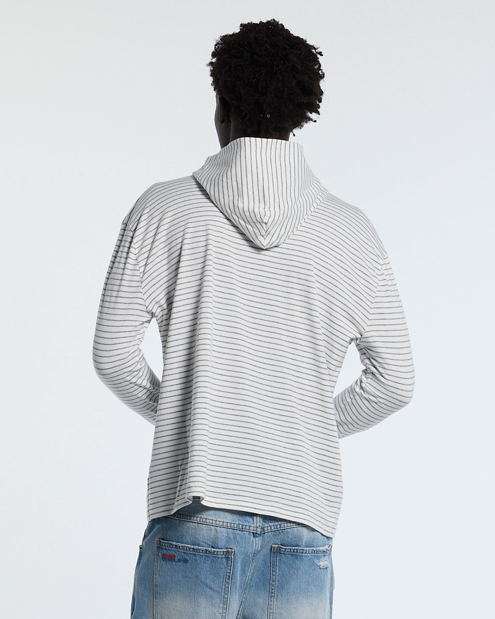 POSTAL HOODED LONGSLEEVE WHITE