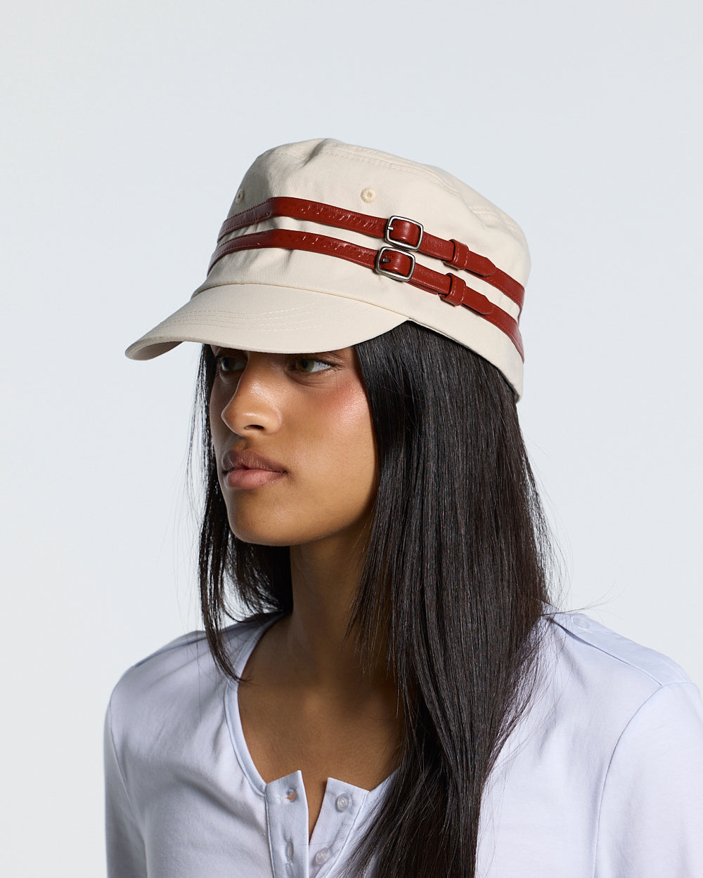 DOUBLE CAP WHITE