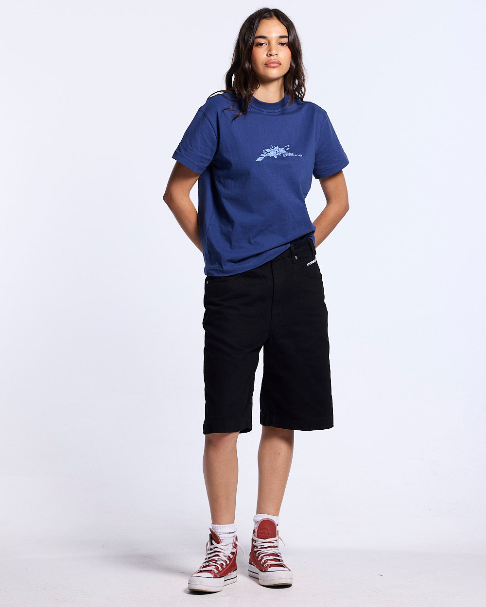 STARS V2 SHORTS BLACK