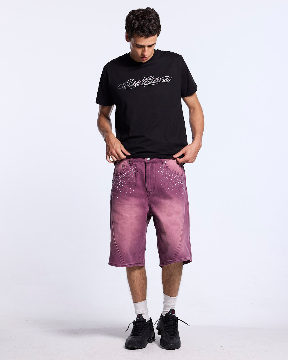SPARK SHORTS BURGUNDY