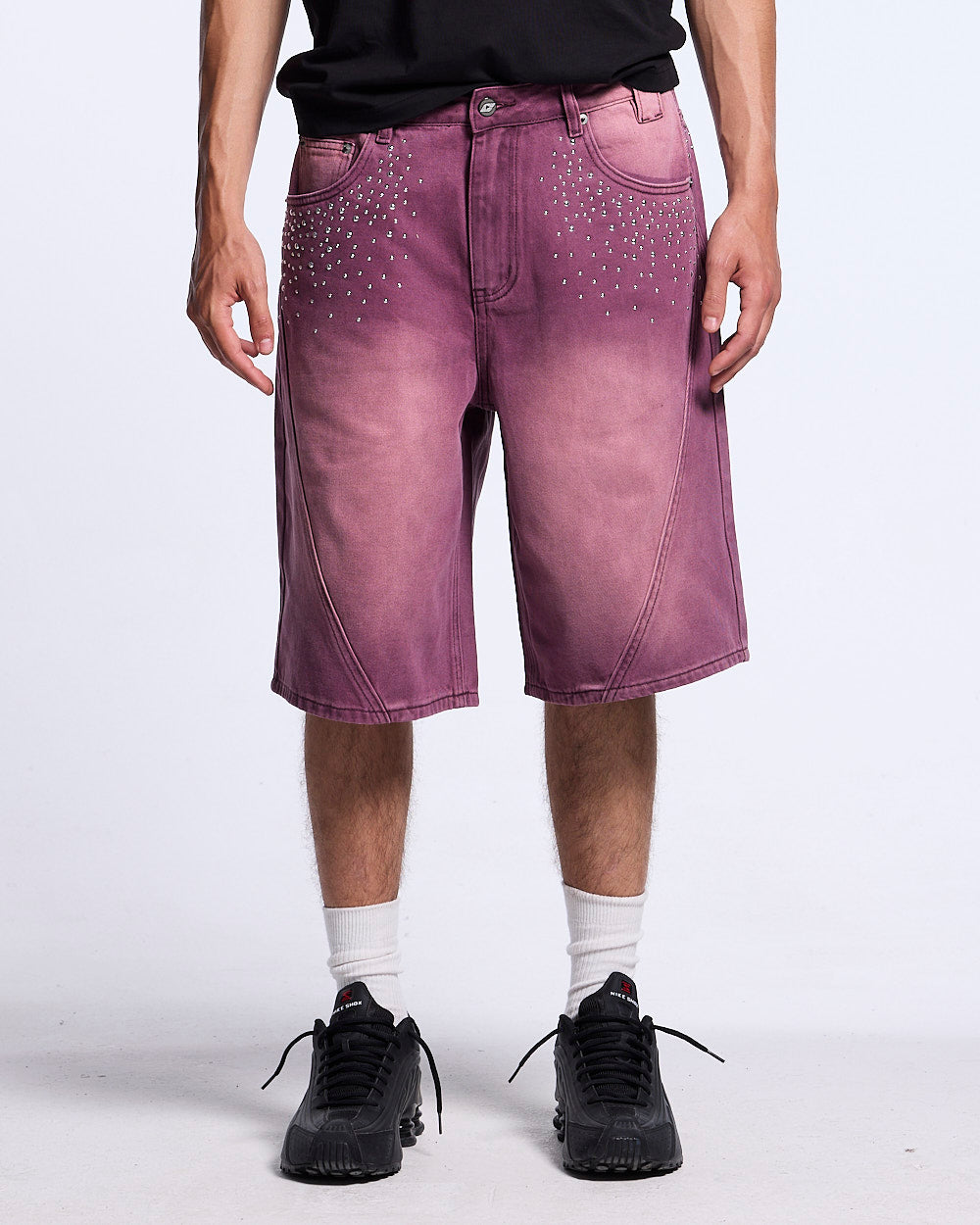 SPARK SHORTS BURGUNDY