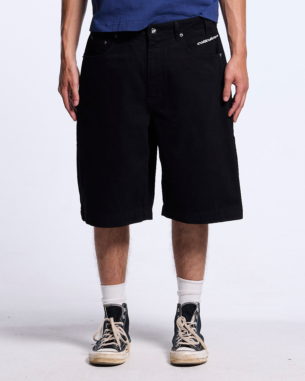 STARS V2 SHORTS BLACK