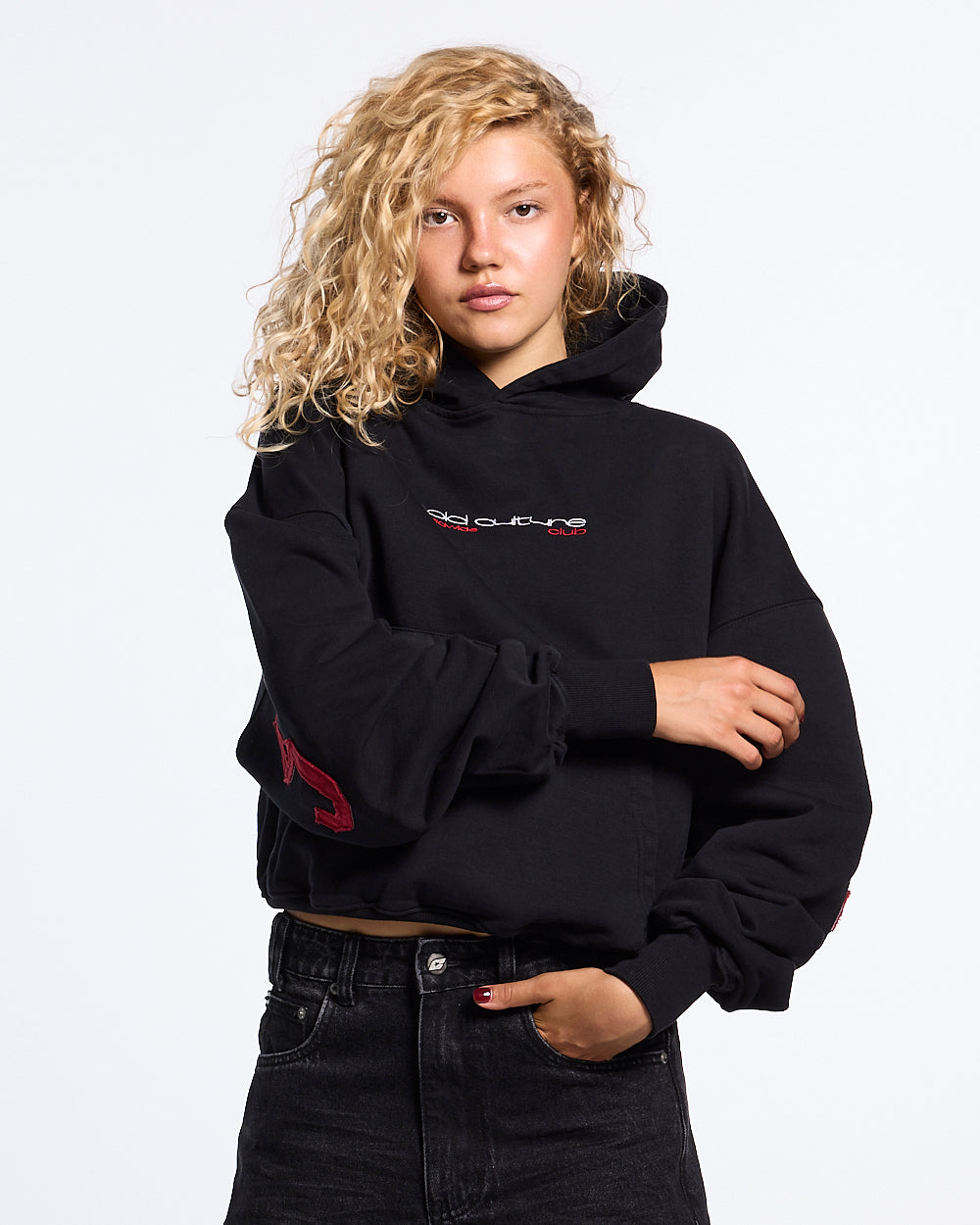OVERTAKE HOODIE BLACK