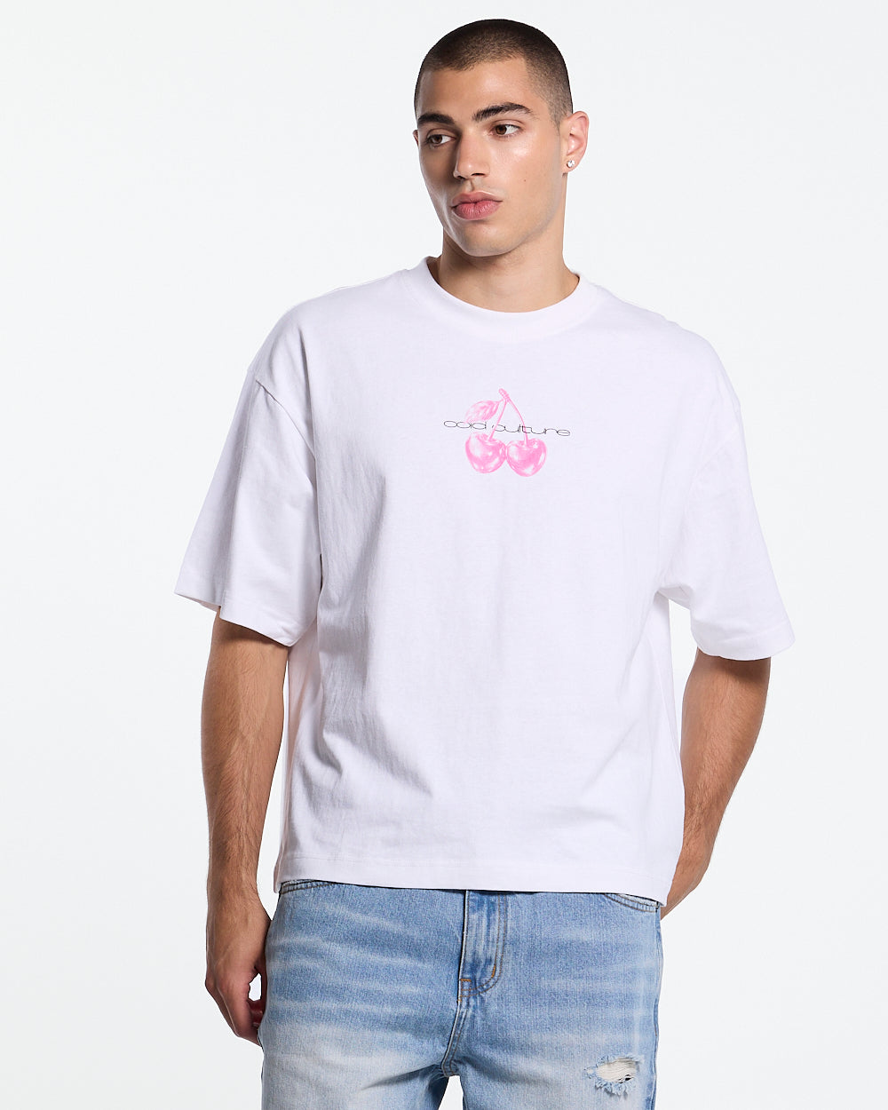 BERRY TEE WHITE