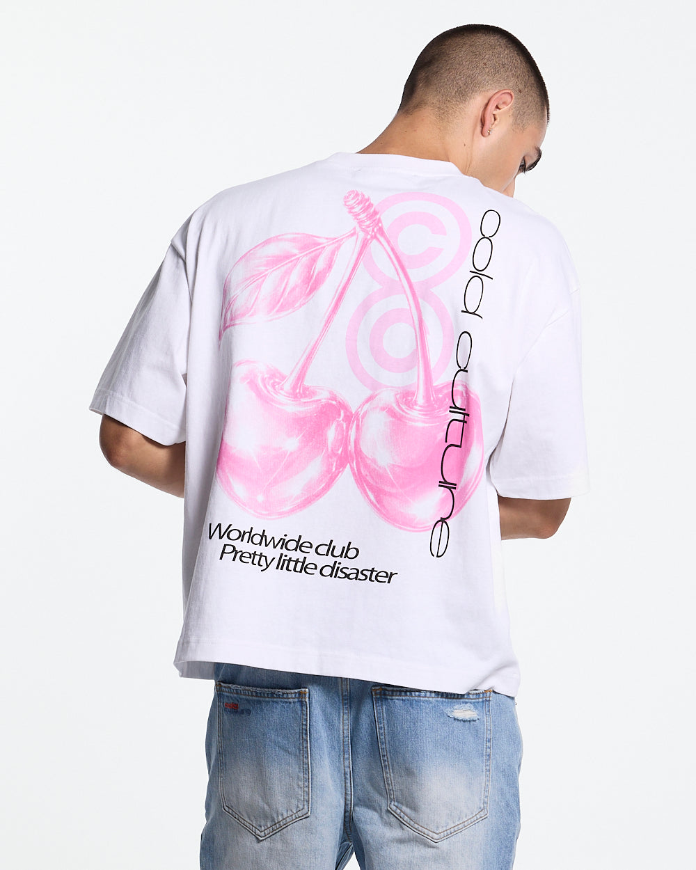 BERRY TEE WHITE