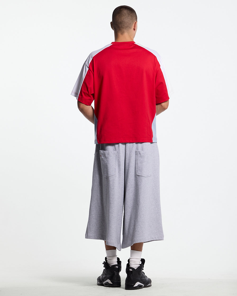 SNAPPED V2 JORTS HEATHER GREY