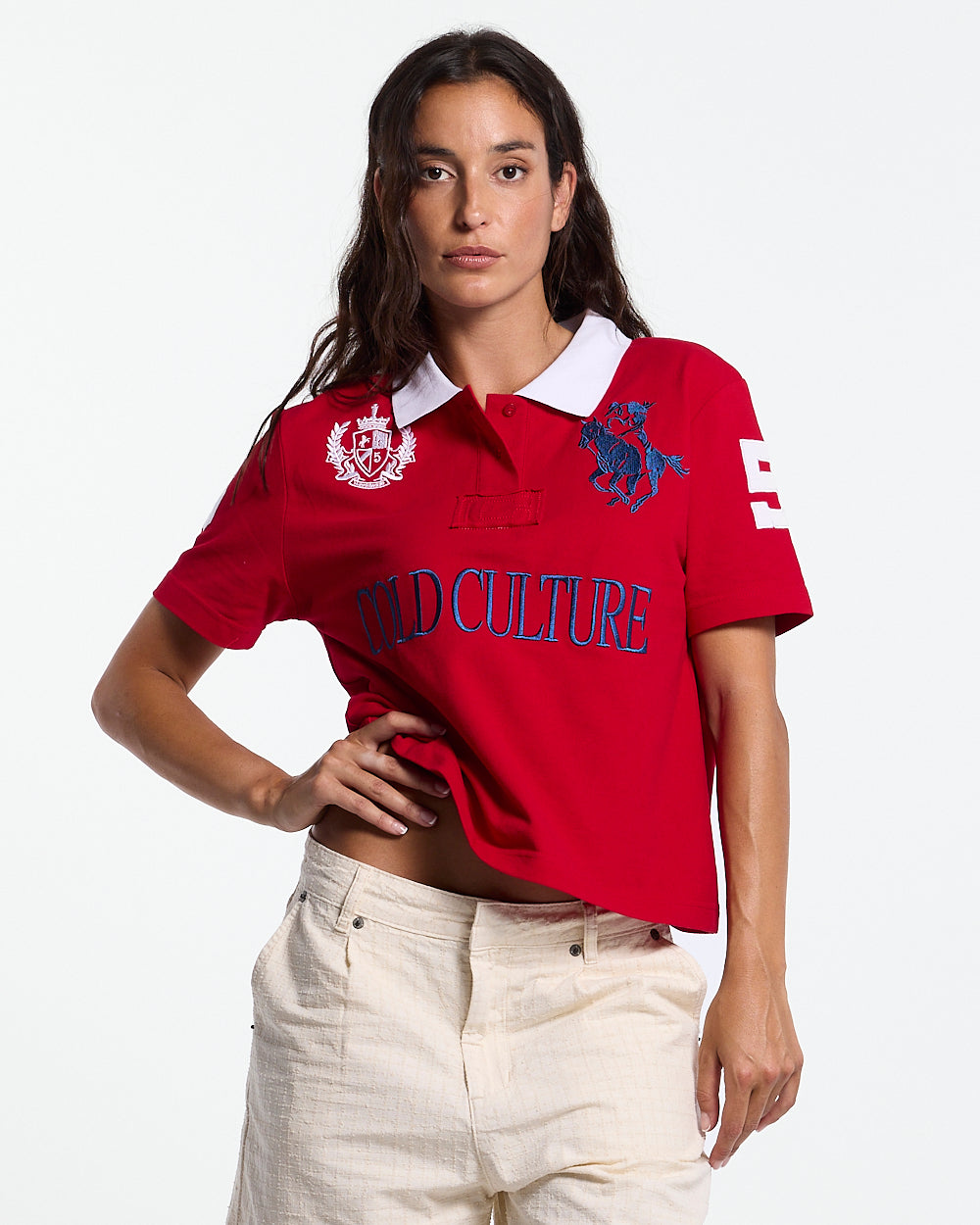 RIDING CLUB POLO RED