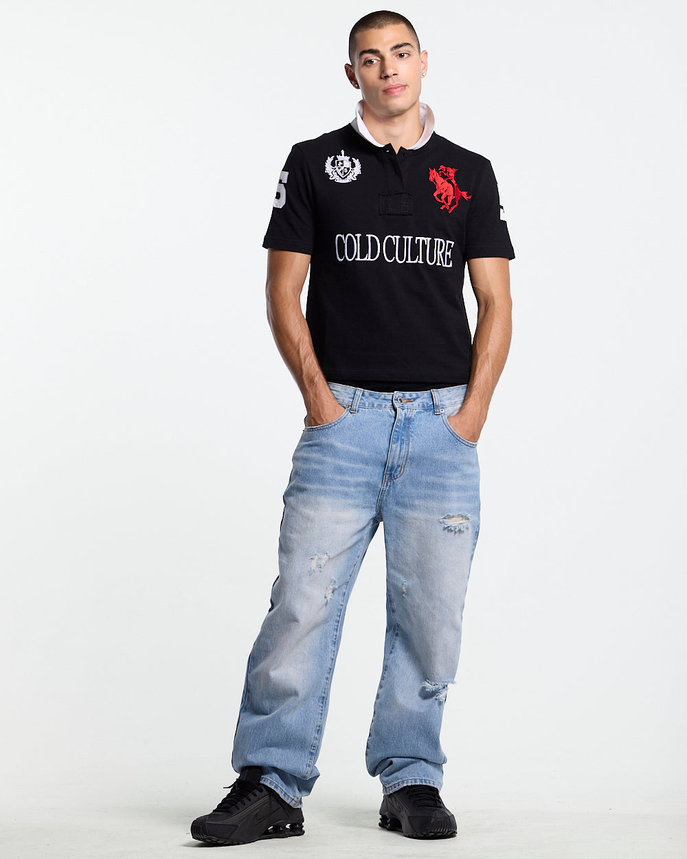 RIDING CLUB POLO BLACK
