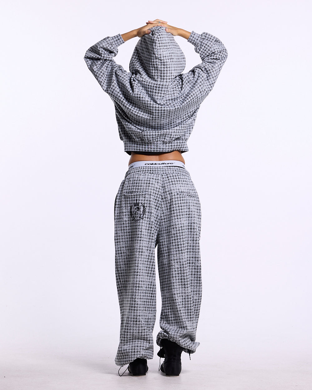 MAISON STREET ZIP HOODIE HEATHER GREY