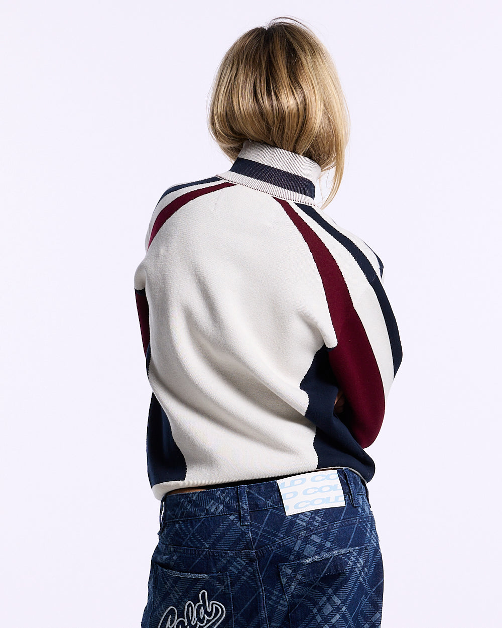 POLE KNIT OFF-WHITE - Cold Culture #woman
