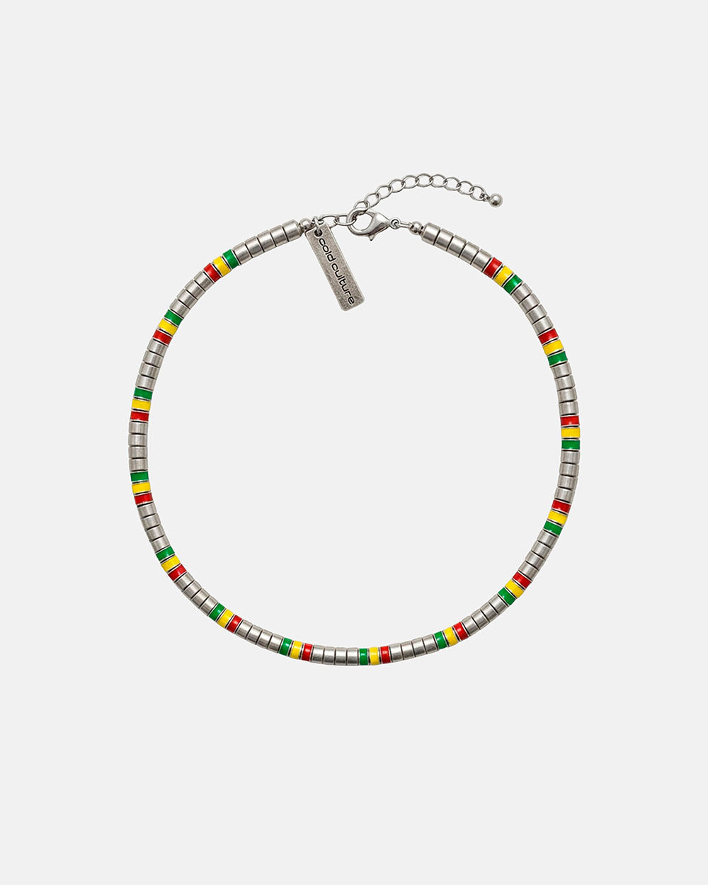 SKANKIN NECKLACE SILVER - Cold Culture #packshot