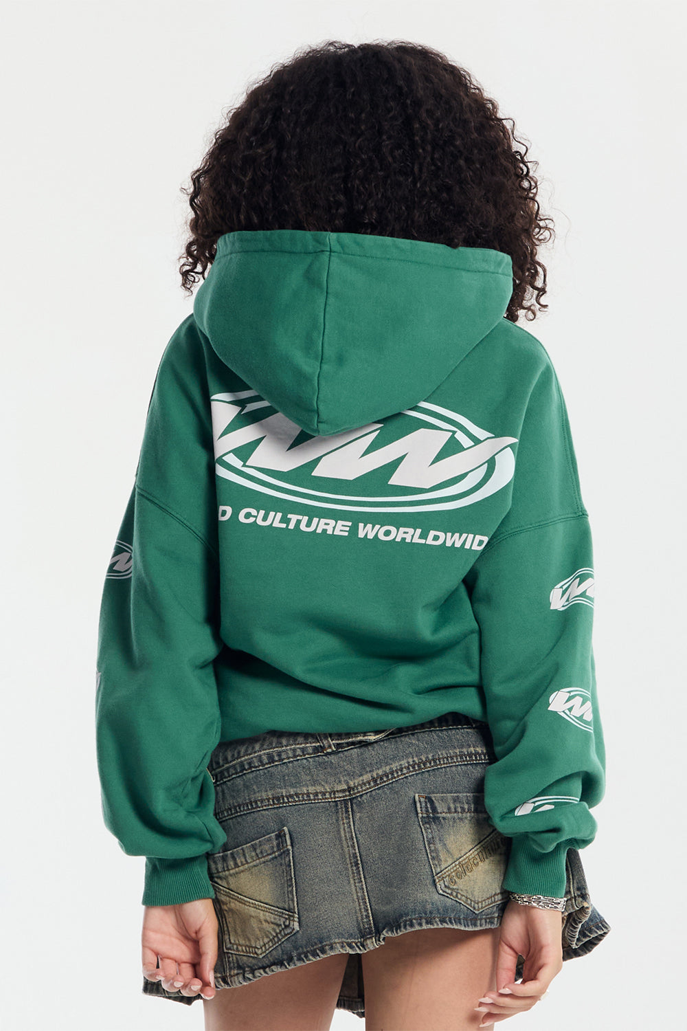 WORLDWIDE CIRCLE HOODIE SHALE GREEN