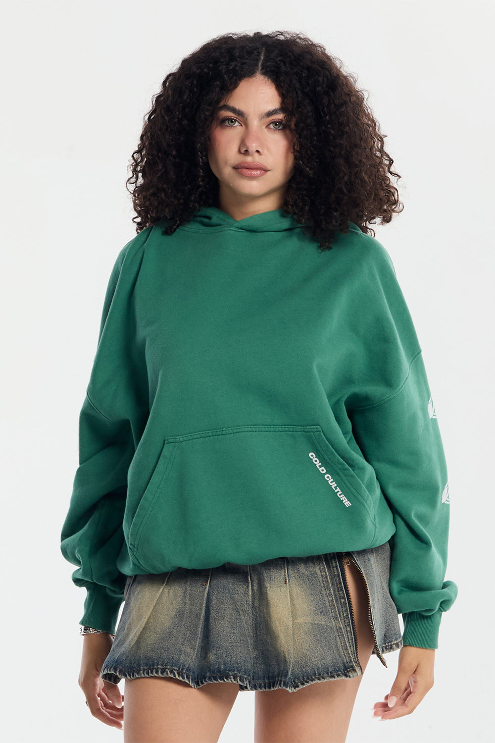 WORLDWIDE CIRCLE HOODIE SHALE GREEN