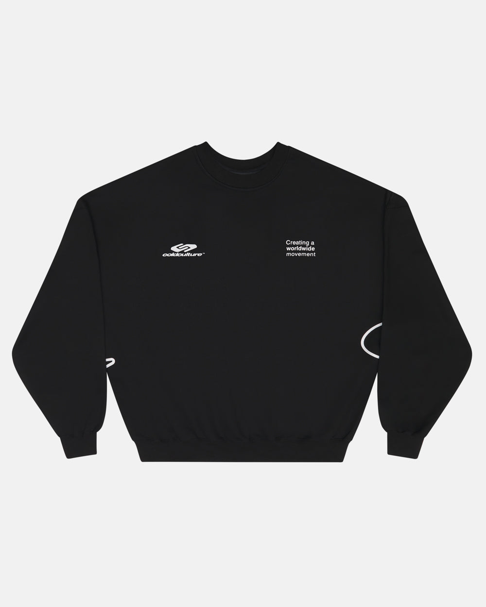DEFENSE CREWNECK BLACK