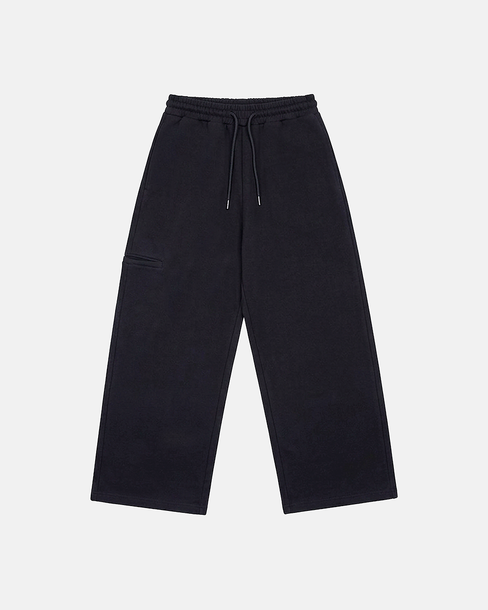 DISTRESS SWEATPANTS BLACK