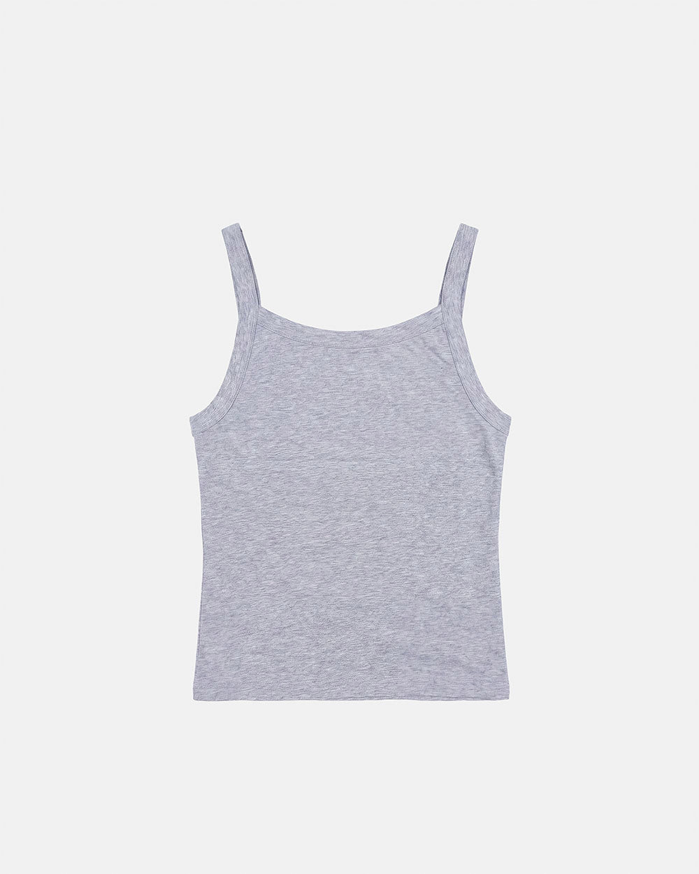 STRAPLINE TANK TOP HEATHER GREY