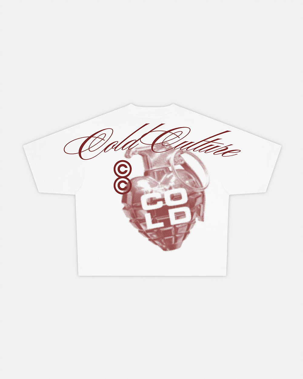 COLD HEARTS TEE WHITE