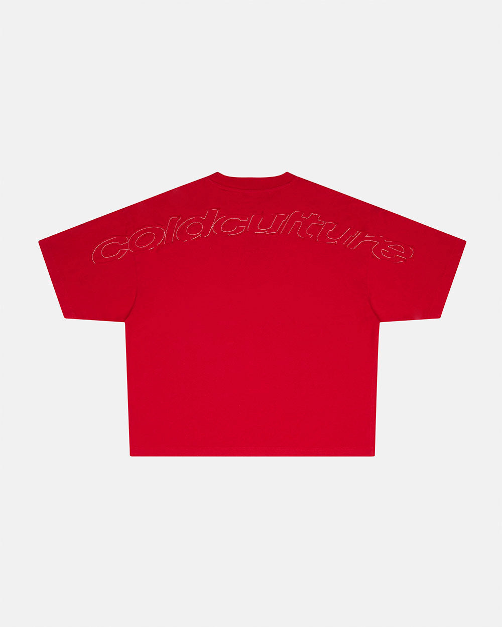 DISTRESS CURVED TEE BURGUNDY