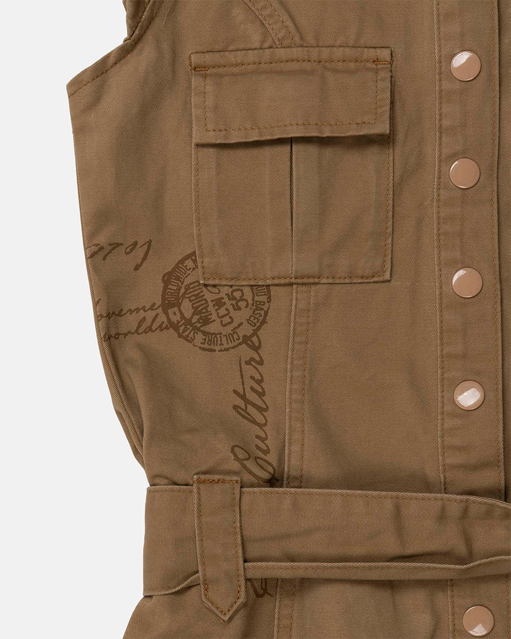 DUNE DRESS BROWN