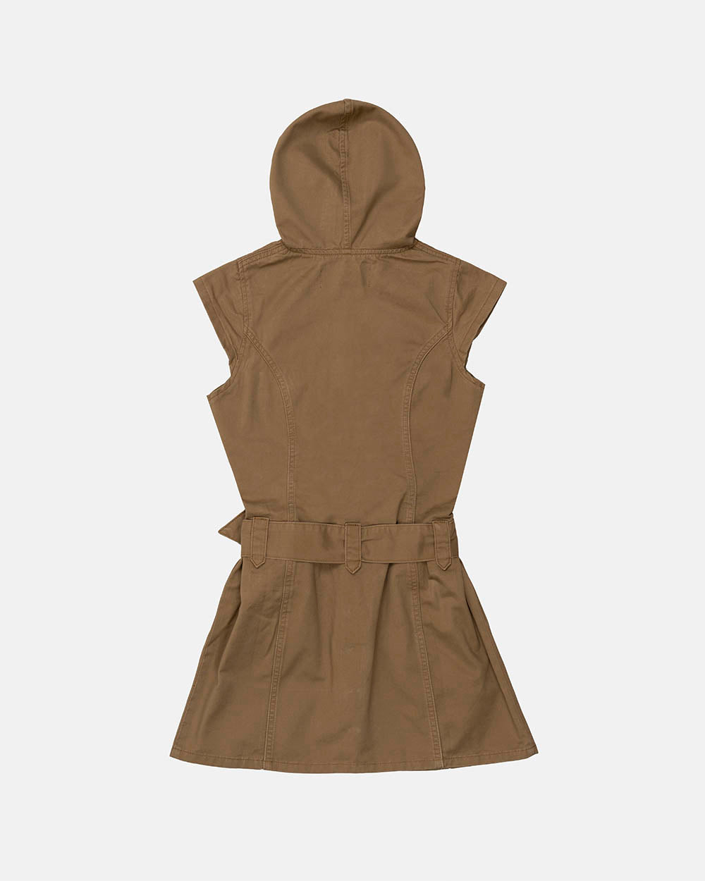 DUNE DRESS BROWN