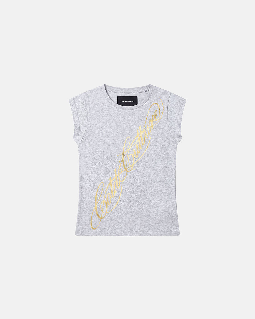 ICON BABY TEE HEATHER GREY