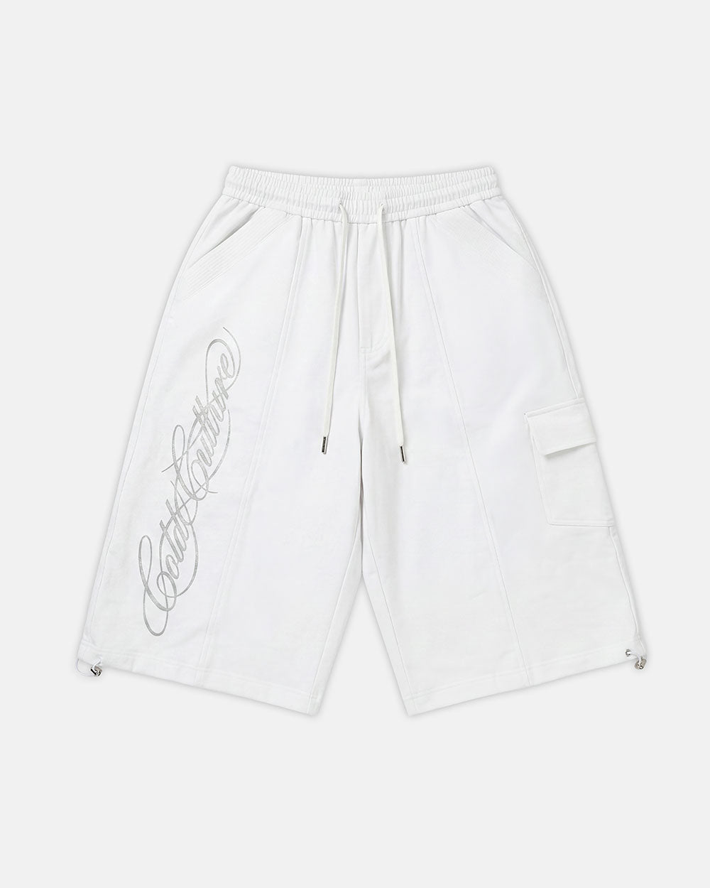 ICON PARACHUTE SHORT WHITE