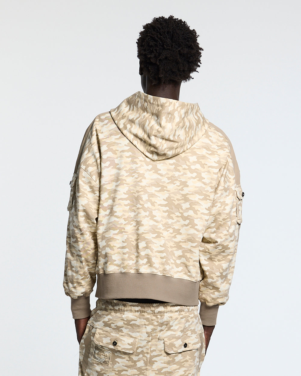 NEUTRAL FIELD ZIP HOODIE CAMO