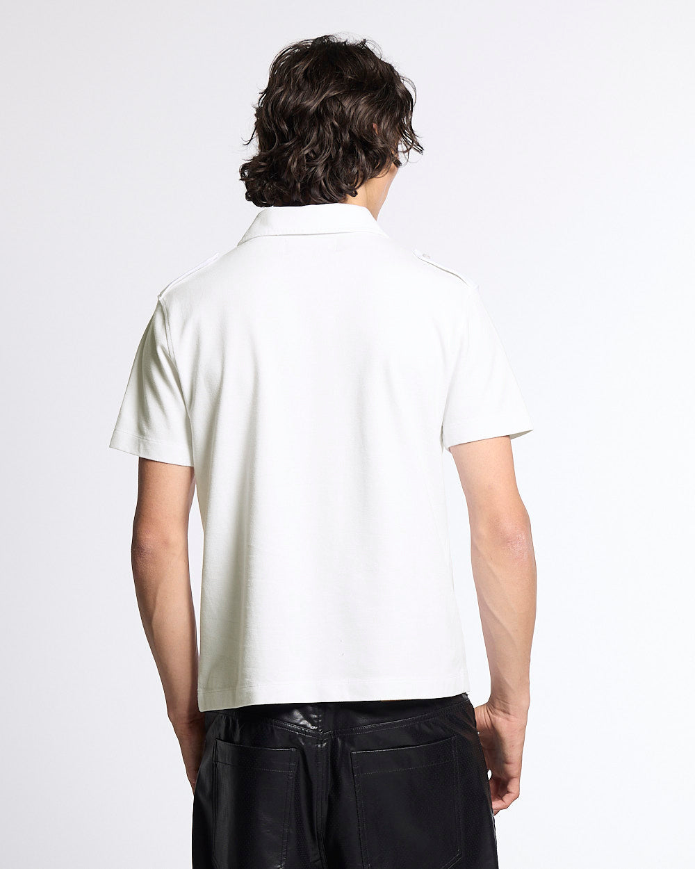 LOOPING POLO WHITE - Cold Culture #man