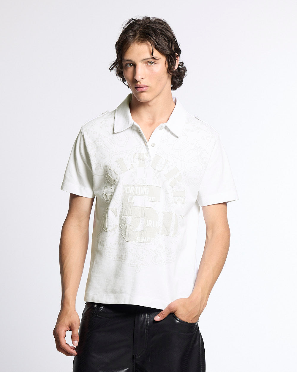 LOOPING POLO WHITE