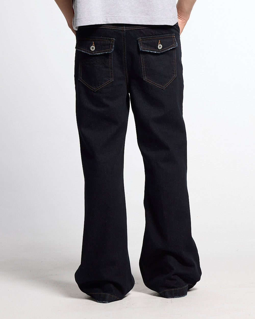 BLURRED V5 BOOTCUT PANTS RAW DENIM - Cold Culture #man