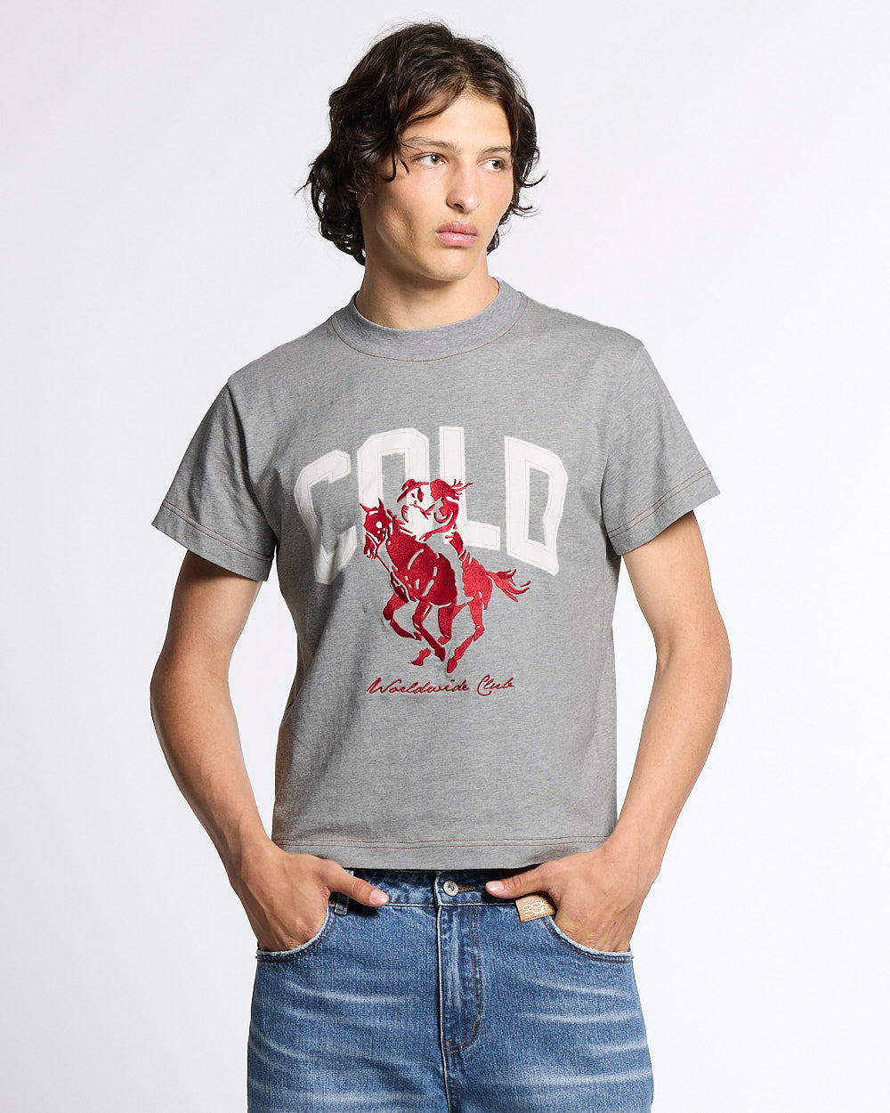 OPERA TEE HEATHER GREY