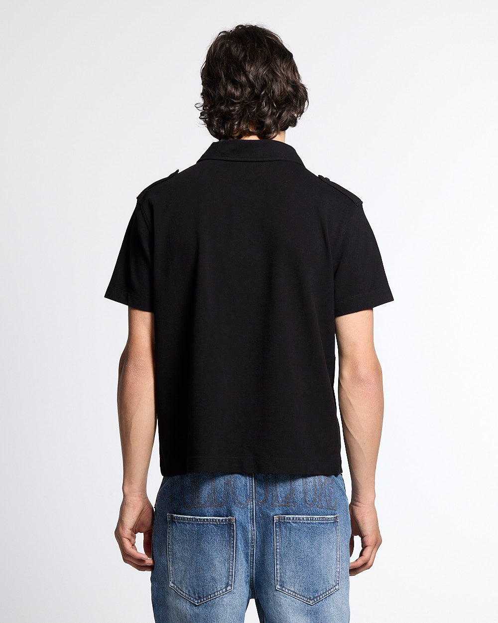 LOOPING POLO BLACK - Cold Culture #man