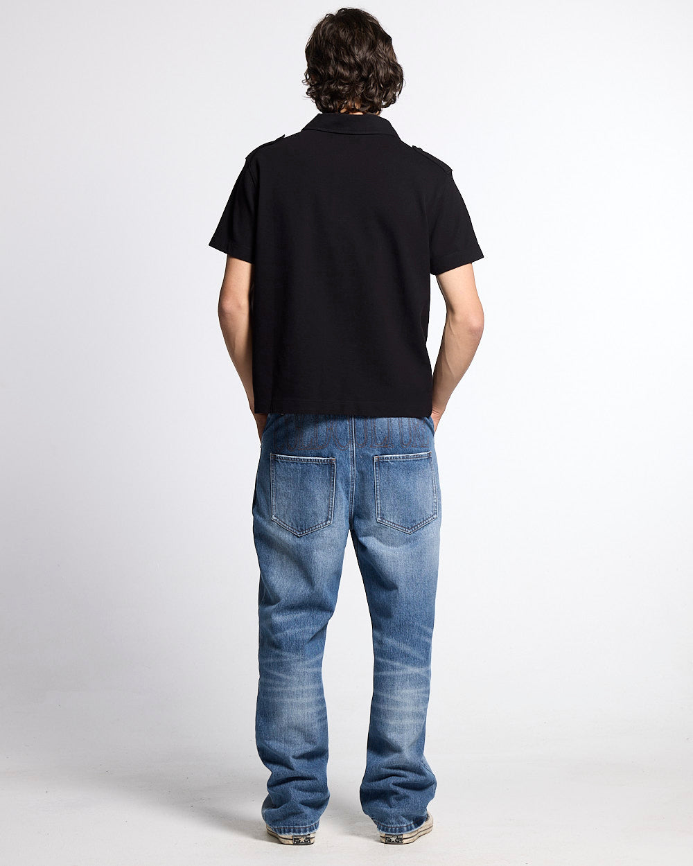 LOOPING POLO BLACK - Cold Culture #man