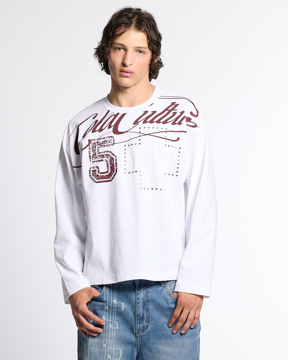 BLESSINGS LONGSLEEVE WHITE - Cold Culture #man