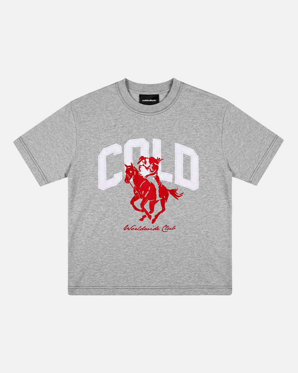 OPERA TEE HEATHER GREY