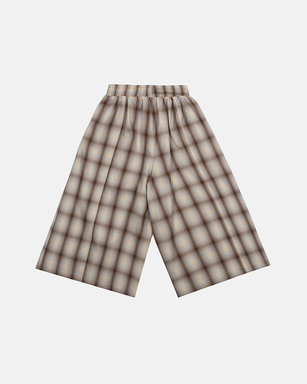 OFFICE SCRIPT SHORTS BEIGE
