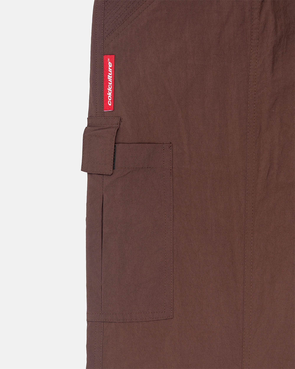 RESERVED CARGO PANTS BROWN - Cold Culture