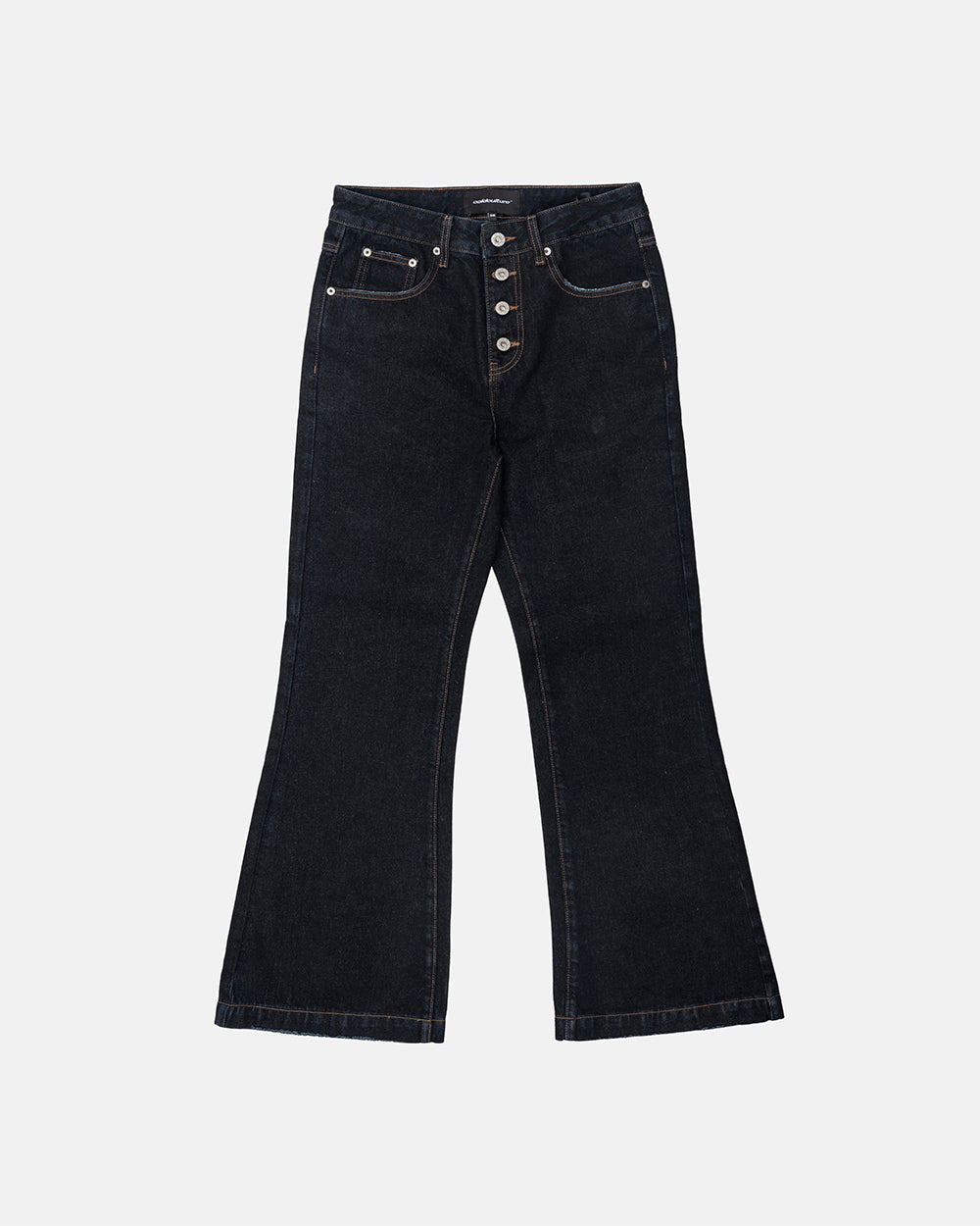BLURRED V5 BOOTCUT PANTS RAW DENIM - Cold Culture