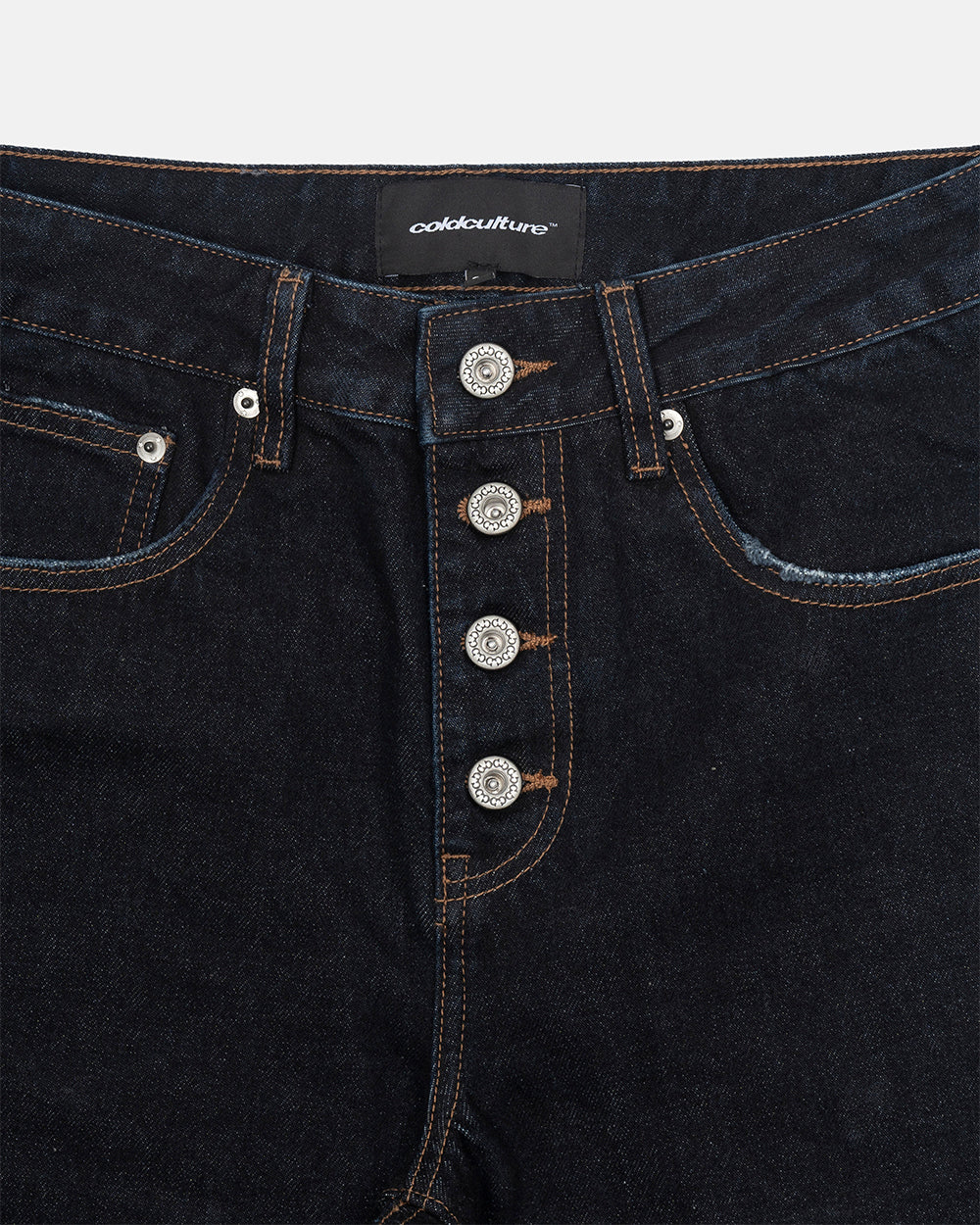 BLURRED V5 BOOTCUT PANTS RAW DENIM - Cold Culture
