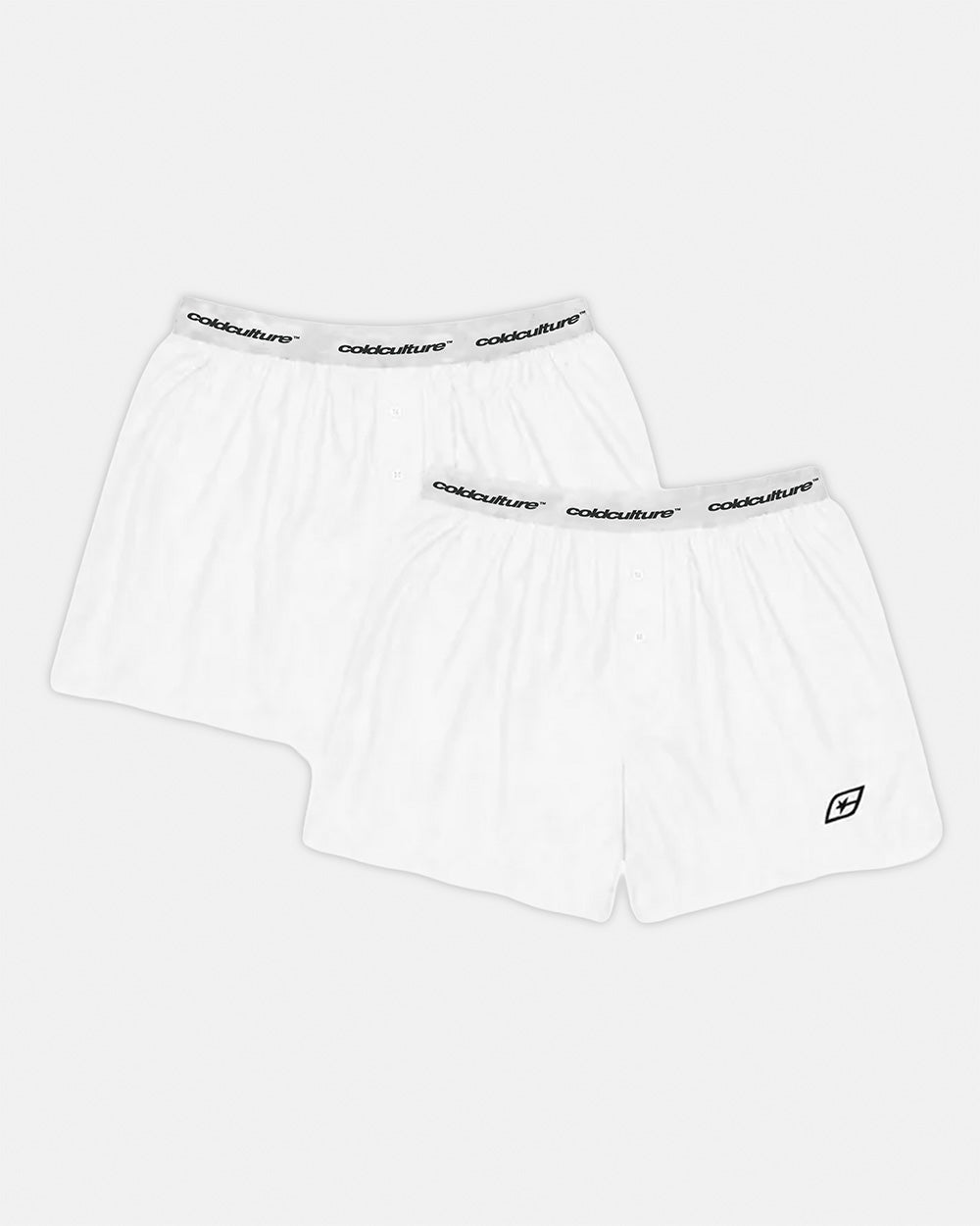ESSENTIAL BOXERS PACK WHITE