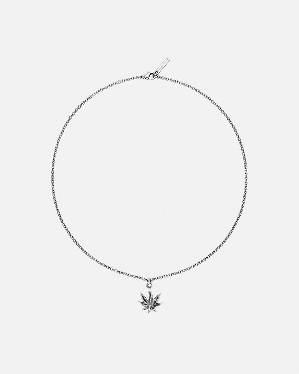 FAVORITE DRUG NECKLACE SILVER