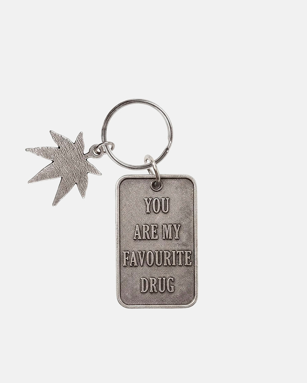 FAVORITE DRUG KEYCHAIN SILVER - Cold Culture #packshot