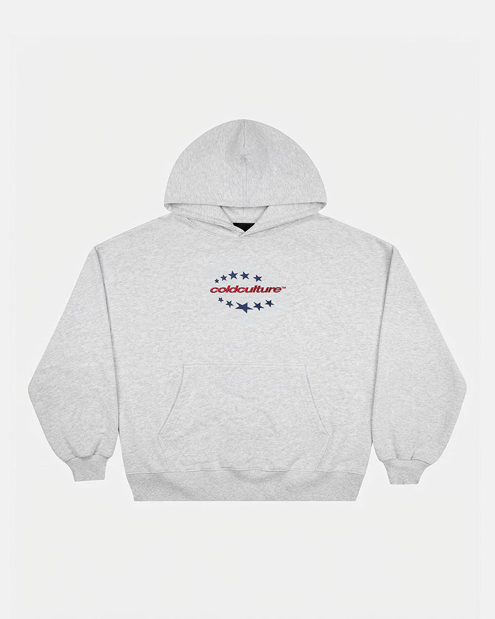 FOURTH OF JULY HOODIE HEATHER GREY - Cold Culture #packshot