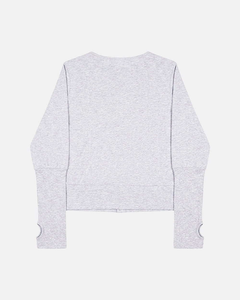 FRAME LONGSLEEVE WOMAN HEATHER GREY