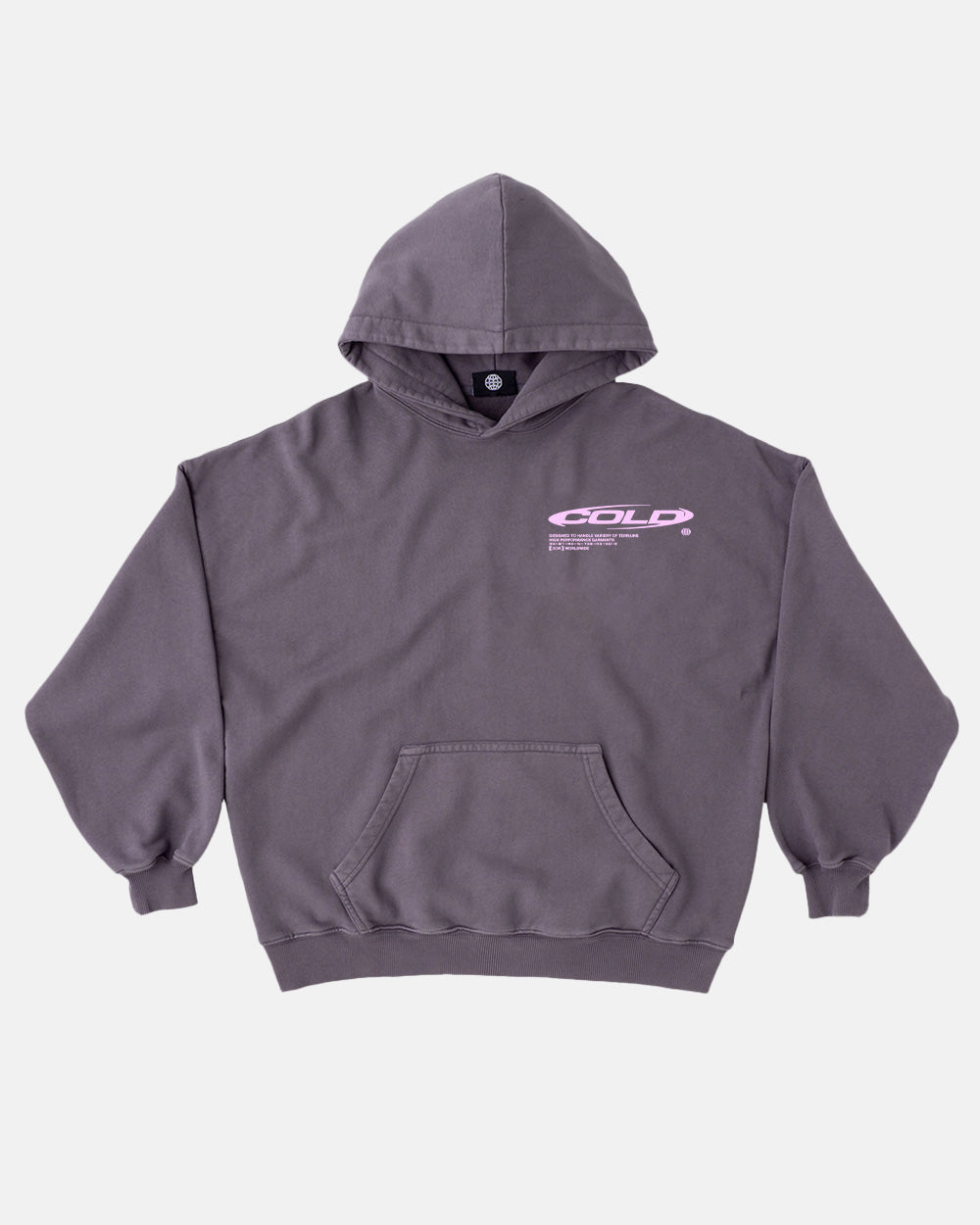 TRAILS HOODIE HEAVY GREY