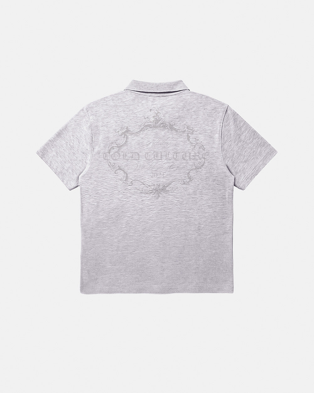 GILDED POLO HEATHER GREY