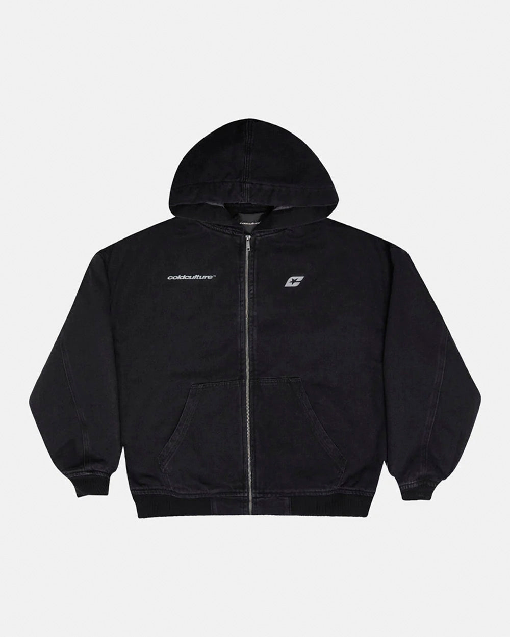 HARPER JACKET FADED BLACK DENIM