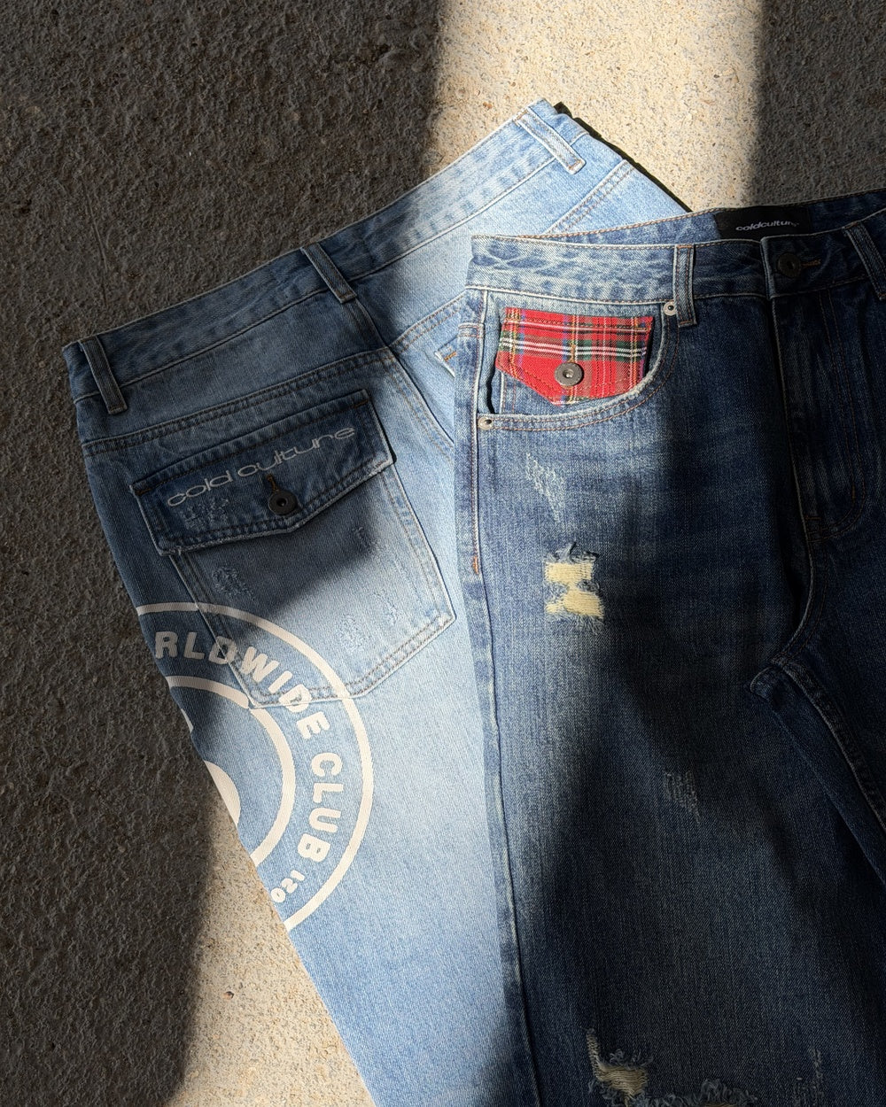 GRUNGE V1 PANTS DARK BLUE